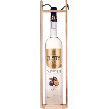 Pálenka Imperátor Slivovice Zlatá 1,5l 50% (dárkové balení kazeta)
