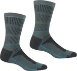 Regatta Dámské trekové ponožky Samaris 2pack RWH045 36-38, tyrkysová