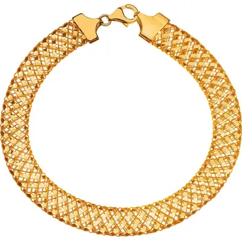 Náramek Zlatý pružný náramek se zapínáním - AP536-8222