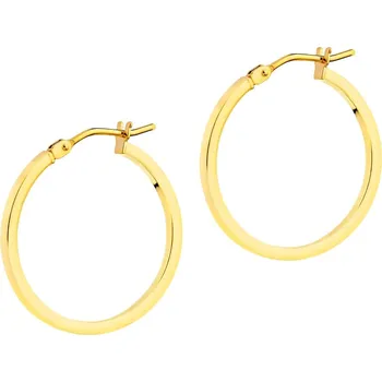 Náušnice Zlaté náušnice - kruhy, 24 mm - AP536-2506