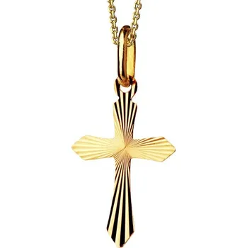 Přívěsek Zlatý přívěsek - kříž - AP16-066