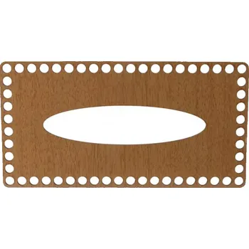 Víko na kapesníky dub