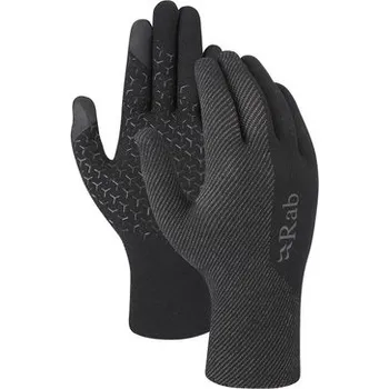 Oblečení a móda Rab Formknit Liner Glove, anthracite - lehké rukavice L