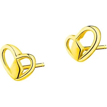 Náušnice Zlaté náušnice - srdce - AP533-9212