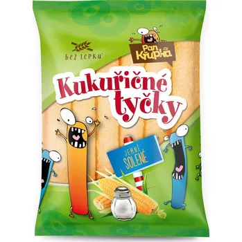 REJ Food REJ Křupky kukuřičné tyčky jemně solené 60g