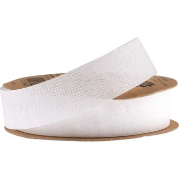 Stuha Stuha dekorativní 25mm/9m bílá