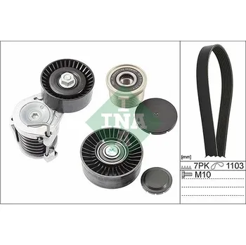 Sada žebrovaných klínových řemenů Schaeffler INA 529 0049 20
