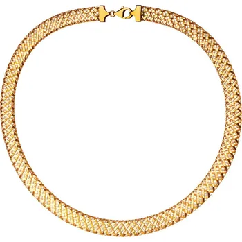 Náhrdelník Zlatý pružný náhrdelník se zapínáním - AP536-8227