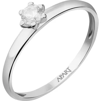 Prsten Prsten z bílého zlata se zirkonem - P-1137.03