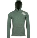 High Point ROKEL MERINO HOODY khaki XL; Zelená mikina + DÁREK DLE VÝBĚRU!