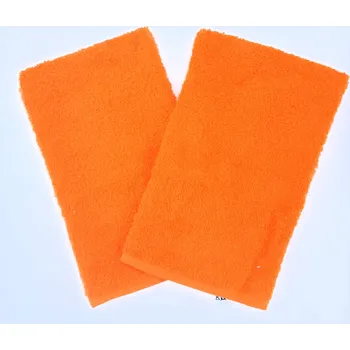 Žínka froté 16x24 cm oranžová