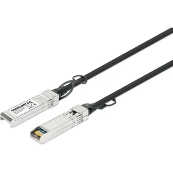 Síťový kabel Intellinet 508452 InfiniBand a optický kabel 5 m SFP+ Stříbrná