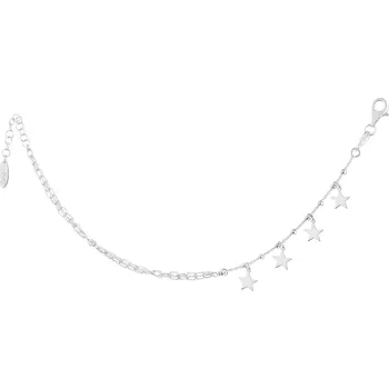 Náramek Stříbrný náramek - hvězdy - AP534-9079