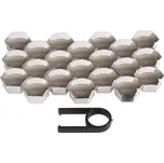 Górecki Kryty šroubů kol 17 mm chrom 21…