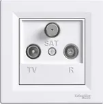 SCHNEIDER ELECTRIC ASFORA Zásuvka TV-R-SAT, koncová, bílá