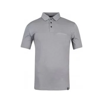 Pánské tričko Hannah KAJAN steel gray mel L; Šedá triko