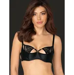 Dámská polovyztužená podprsenka HALIKA černá , VELIKOST 75 G