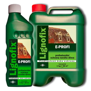 Lak na dřevo Lignofix E-profi zelený, 0,5 kg