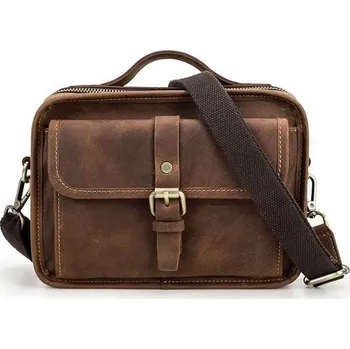 Contacts® pánská kožená taška Crazy Horse Loman 3L Contacts 97k-cube