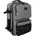 Himawari studentský sportovní batoh s USB Nestor Šedý 25L Himawari 2301s6