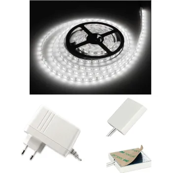 LED páska Sada LED pásků 2,5m studená bílá se stmíváním 1100 lm/1m v silikonu