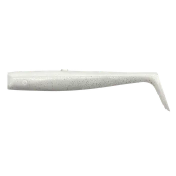 Umělá nástraha Savage Gear Gumová Nástraha Sandeel V2 Tail95 9,5cm 7g 5ks White Pearl Silver