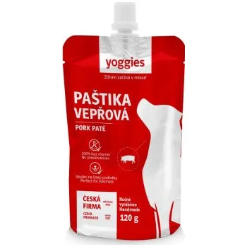 Hračka pro psa Yoggies paštika - vepřové maso 120 g Yoggies s.r.o. yo496