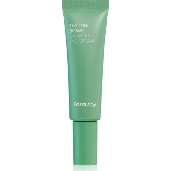 Péče o oční okolí Farmstay Tea Tree Biome zklidňující oční krém s extraktem z čajovníku 50 ml