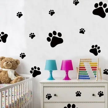 samolepka Samolepky tlapky 22 ks