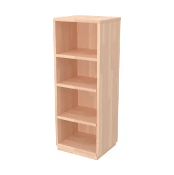 Šatní skříň Skříň 3 policová, hloubka 306, buk cink