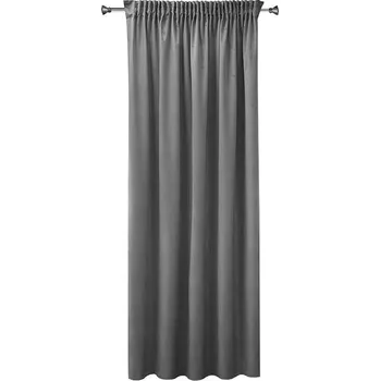 Závěs 4 sleep Jednobarevný hotový závěs 150 × 160 cm - Bella šedý