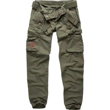 Pánské kalhoty Kalhoty Royal Traveler Slimmy royalgreen L