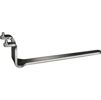 Klíč na kruhové matice se dvěma otvory zalomený 5x200mm amf 44669