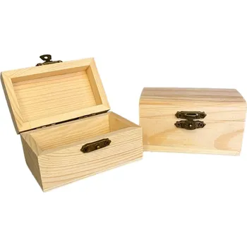 Dřevěná truhlička - střední (1ks)