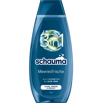 Šampon Schauma šampon 3v1 s mořskou svěžestí a aloe vera 400 ml - originál z Německa