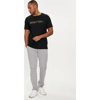 Dámské tričko United Colors Of Benetton T-Shirt 3I1XU100A Černá Regular Fit XS