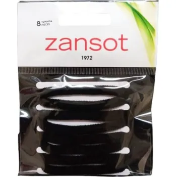 Zansot Elastické gumičky do vlasů, tkanina 8ks