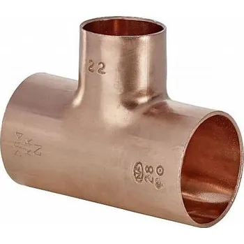 Instalatérský materiál CU pájecí 5130 T kus redukovaný 35/22/35 104375