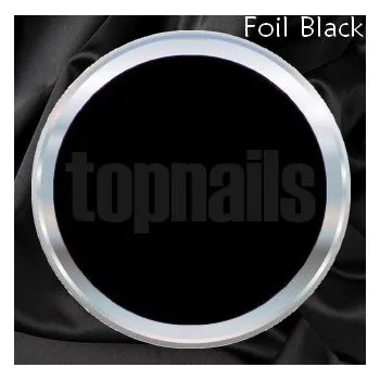 Topnails UV Gel barevný Foil 5g Black 400