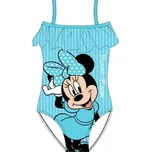 Dívčí plavky jednodílné Minnie 52449469 tyrkysové (dívčí plavky s volánkem na hrudi)