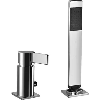 Vodovodní baterie Paffoni Rock - Baterie na okraj vany, 2-otvorová instalace, chrom RO041CR