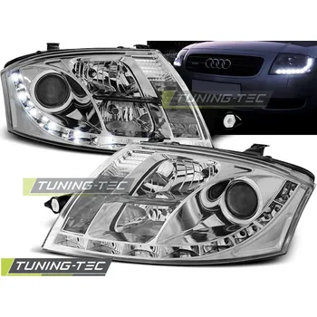 Přední světlomet Tuning-Tec Přední čirá LED světla Audi TT (1998 - 2006) - chromované