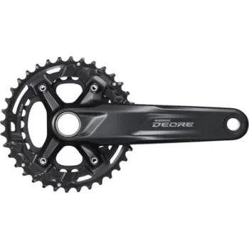 Klika na kolo Kliky Shimano DEORE FC-M4100-2 integr.klika 2x10 170 mm 36x26z bez misek