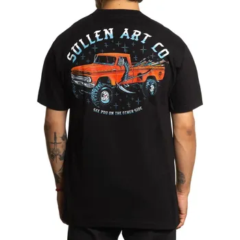 Pánské tričko tričko hardcore pánské - LIFTED - SULLEN - SCM6467_BK