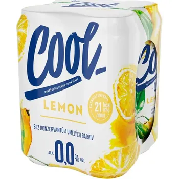 Pivo Cool Lemon nealko multipack 4x0,5l