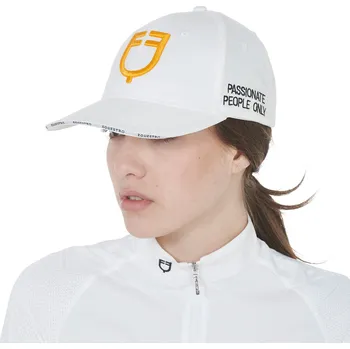 Kšiltovka EQUESTRO Kšiltovka New Collection Equestro, white/yellow