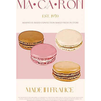 Plakát Plakát, Obraz - Macaron Print, Nazma Khokhar