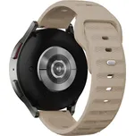 Perforovaný strukturovaný řemínek 20mm Barva: slonová kost