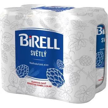 Pivo Birell Birell Světlý nealkoholické pivo Multipack 6x500ml