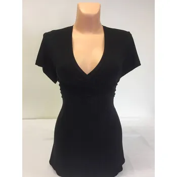 Dámská tunika Černá halenka - různé barvy, Barva Růžová, Velikost 42 - na zakázku, Materiál 96% Viskoza 4% Lycra